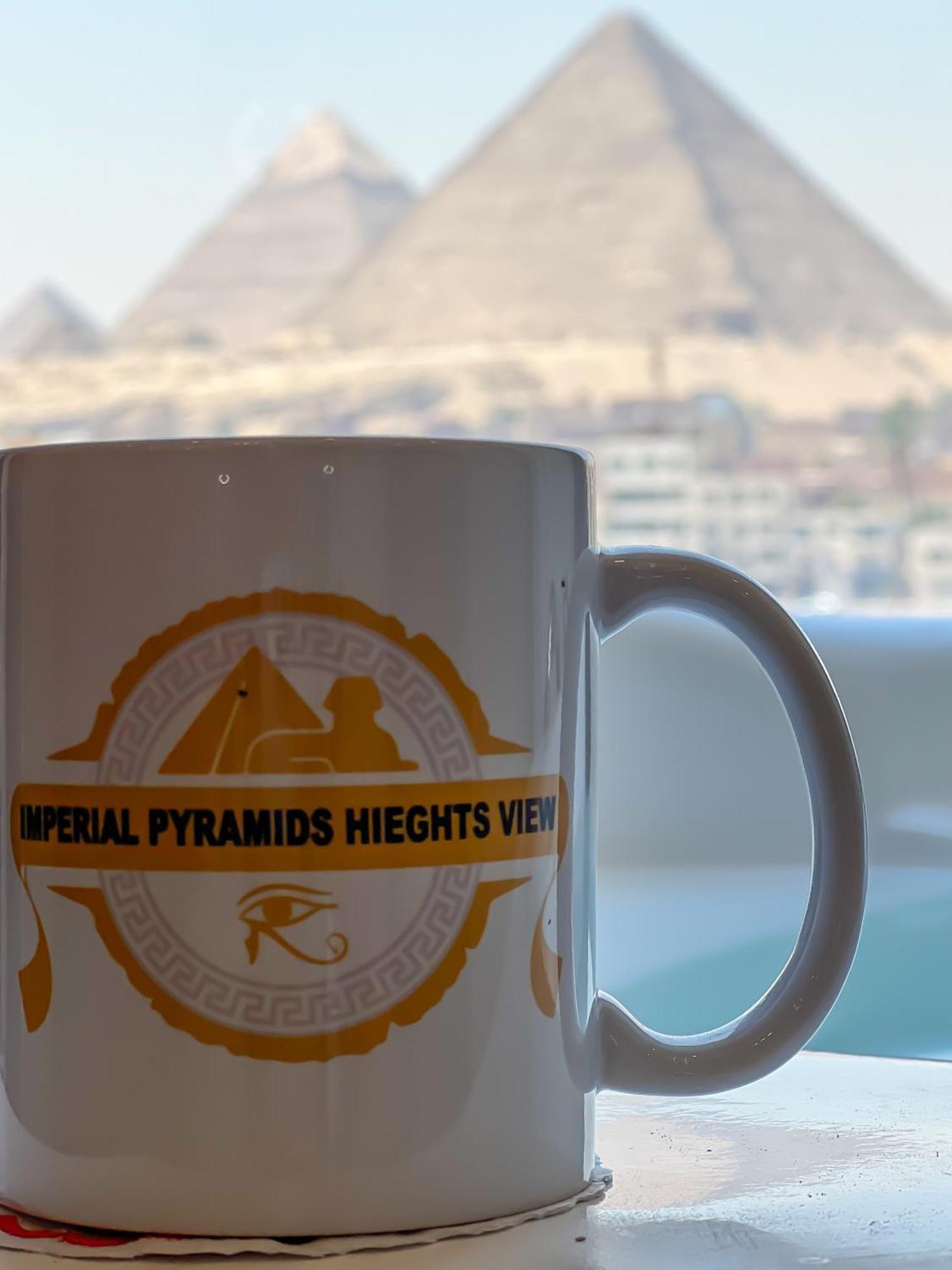 Imperial Pyramids Heights View Acomodação com café da manhã Nazlet el-Sîsi Exterior foto